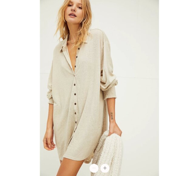 Free People Beach Promenade Mini Dress XS - Picture 1 of 7